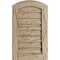 Ekena Millwork Timberthane Riverwood Arch Top Faux Wood Non-Functional Gable Vent, Primed Tan, 32"W x 48"H GVURAR32X48DRWPR - alternate 1